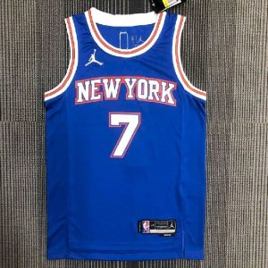 Men's Carmelo Anthony Blue Team Jersey - Statement Edition