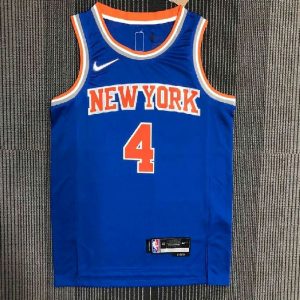 Men's Derrick Rose Blue Team Jersey - 75th Anniversary Edition