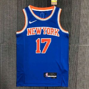 Men's Jeremy Lin Blue Team Jersey - 75th Anniversary Edition