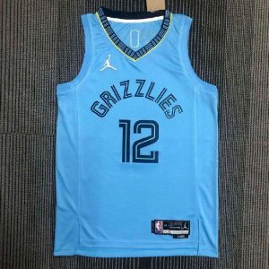 Men's Ja Morant Blue Team Jersey - Statement Edition