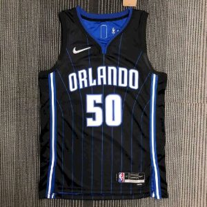 Men's Cole Anthony Black Team Jersey - 75th Anniversary Edition