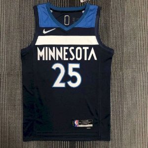 Men's Derrick Rose Blue Team Jersey - 75th Anniversary Edition