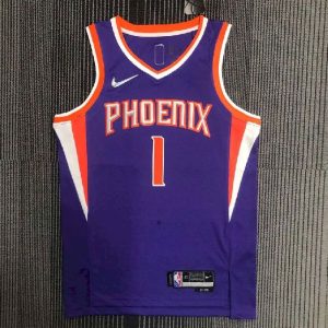 Men's Devin Booker Purple Team Jersey - 75th Anniversary Edition