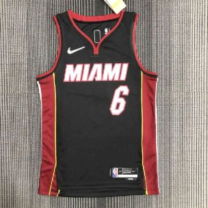 Men's LeBron James Black Team Jersey - 75th Anniversary Edition