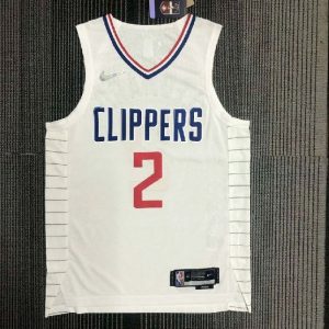 Men's Kawhi Leonard White Team Jersey - Authentic Edition