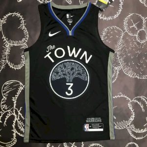 Men's Jordan Poole Black Team Jersey