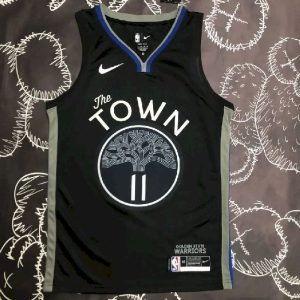 Men's Klay Thompson Black Team Jersey