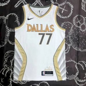 Men's Luka Doncic White Team Jersey - City Edition