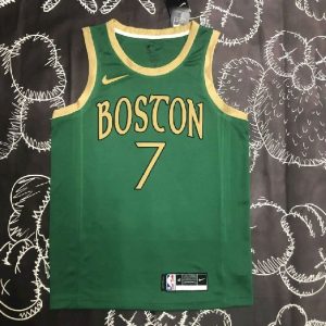 Men's Jaylen Brown Green Team Jersey - City Edition