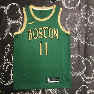 Men's Kyrie Irving Green Team Jersey - City Edition