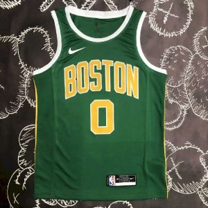 Men's Jayson Tatum Green Team Jersey