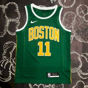 Men's Kyrie Irving Green Team Jersey