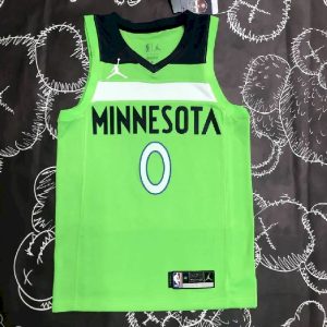 Men's D'Angelo Russell Green Team Jersey - Statement Edition
