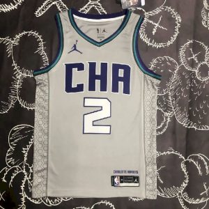 Men's LaMelo Ball Gray Team Jersey