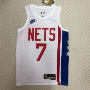 Men's Kevin Durant White Retro Team Jersey