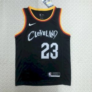 Men's LeBron Raymone James Black Team Jersey - City Edition