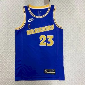 Men's Draymond Green Blue Retro Team Jersey