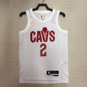 Men's Kyrie Irving White Home Team Jersey