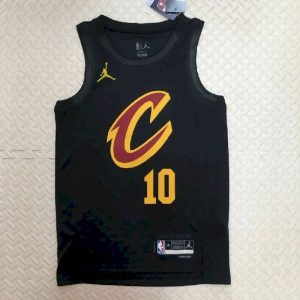 Men's Darius Garland Black Team Jersey - Statement Edition