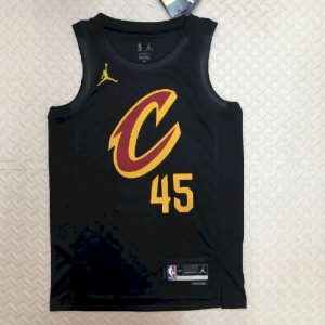 Men's Donovan Mitchell Black Team Jersey - Statement Edition