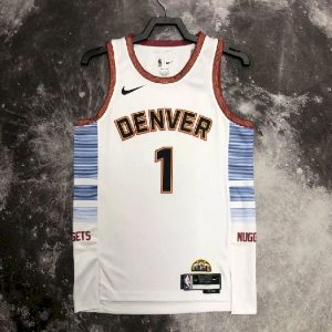 Men's Michael Porter Jr. White Team Jersey - City Edition