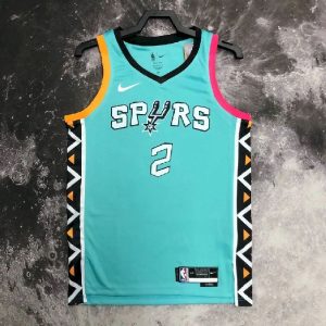 Men's Kawhi Leonard Blue Team Jersey - City Edition