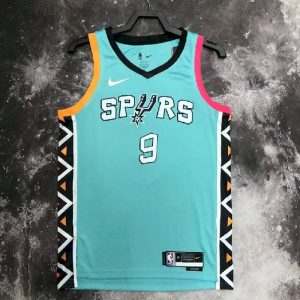 Men's Tony Parker Blue Team Jersey - City Edition