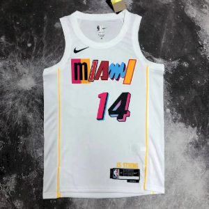 Men's Tyler Herro White Team Jersey - City Edition