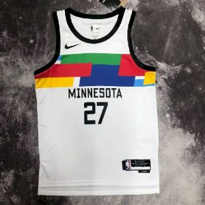 Men's Rudy Gobert White Team Jersey - City Edition