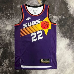 Men's DeAndre Ayton Purple Retro Team Jersey