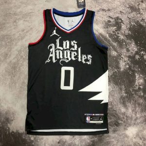 Men's Russell Westbrook Black Team Jersey - Statement Edition