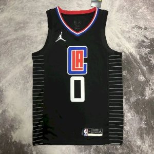 Men's Russell Westbrook Black Team Jersey - Statement Edition