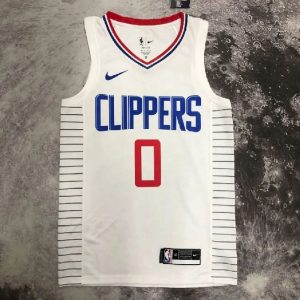 Men's Russell Westbrook White Team Jersey