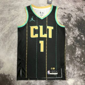 Men's LaMelo Ball Black Team Jersey - City Edition