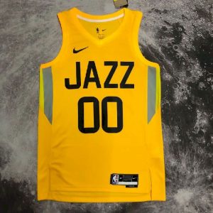 Men's Jordan Clarkson Yellow Away Team Jersey