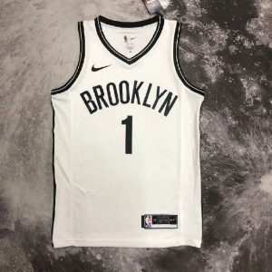 Men's Mikal Bridges White Team Jersey