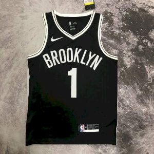 Men's Mikal Bridges Black Team Jersey
