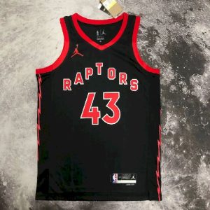Men's Pascal Siakam Black Team Jersey - Statement Edition