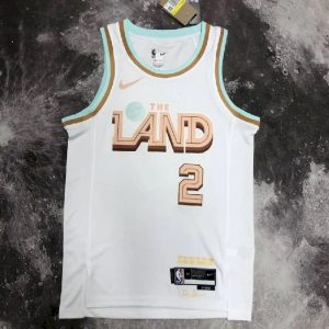 Men's Kyrie Irving White Team Jersey - City Edition