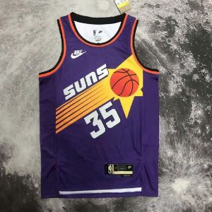 Men's Kevin Durant Purple Retro Team Jersey