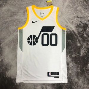Men's Jordan Clarkson White Home Team Jersey