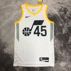 Men's Donovan Mitchell White Home Team Jersey