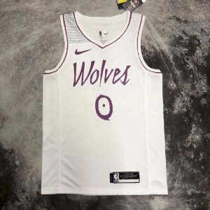 Men's D'Angelo Russell White Team Jersey