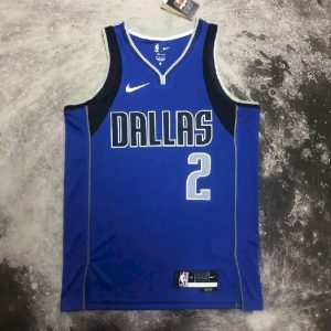 Men's Kyrie Irving Blue Team Jersey