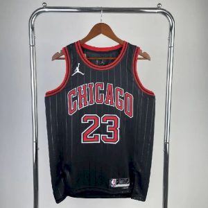 Men's Michael Jordan Black Team Jersey - Statement Edition