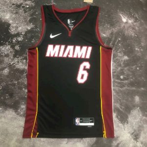 Men's LeBron James Black Team Jersey