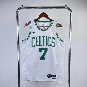 Men's Jaylen Brown White Team Jersey