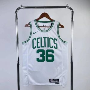 Men's Marcus Smart White Team Jersey