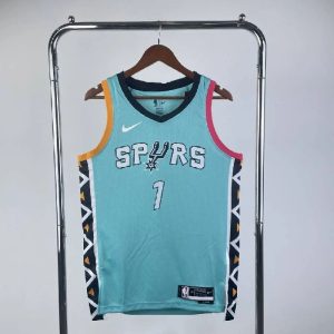 Men's Victor Wembanyama Blue Team Jersey - City Edition
