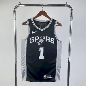 Men's Victor Wembanyama Black Team Jersey
